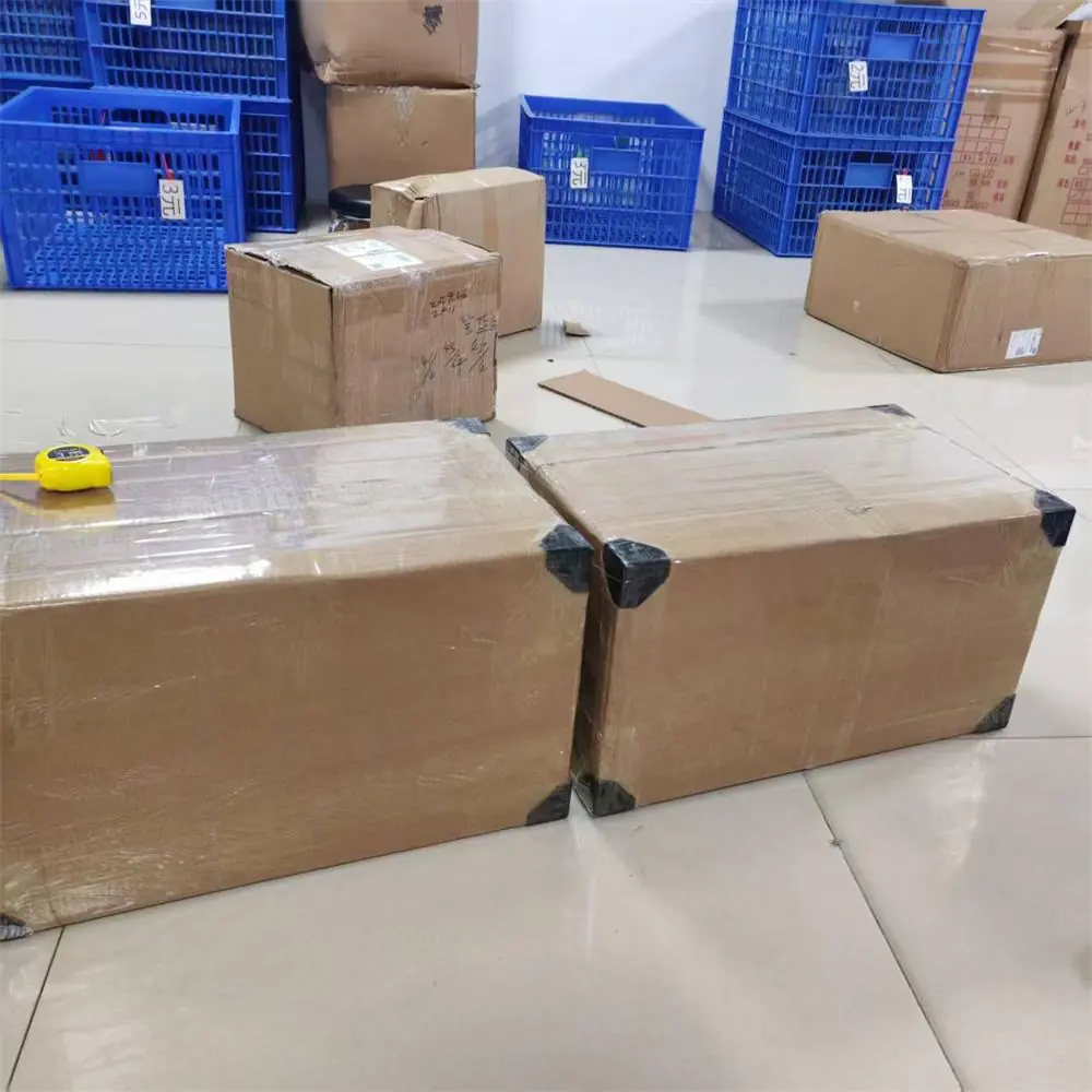 Consolidated cartons after repacking