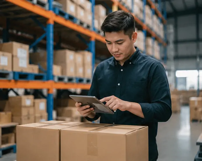 Wholesaler purchasing products from multiple Chinese suppliers