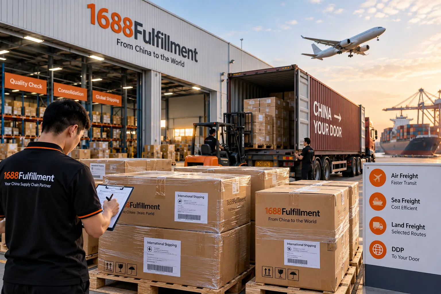 DDP international shipping from China to overseas customers