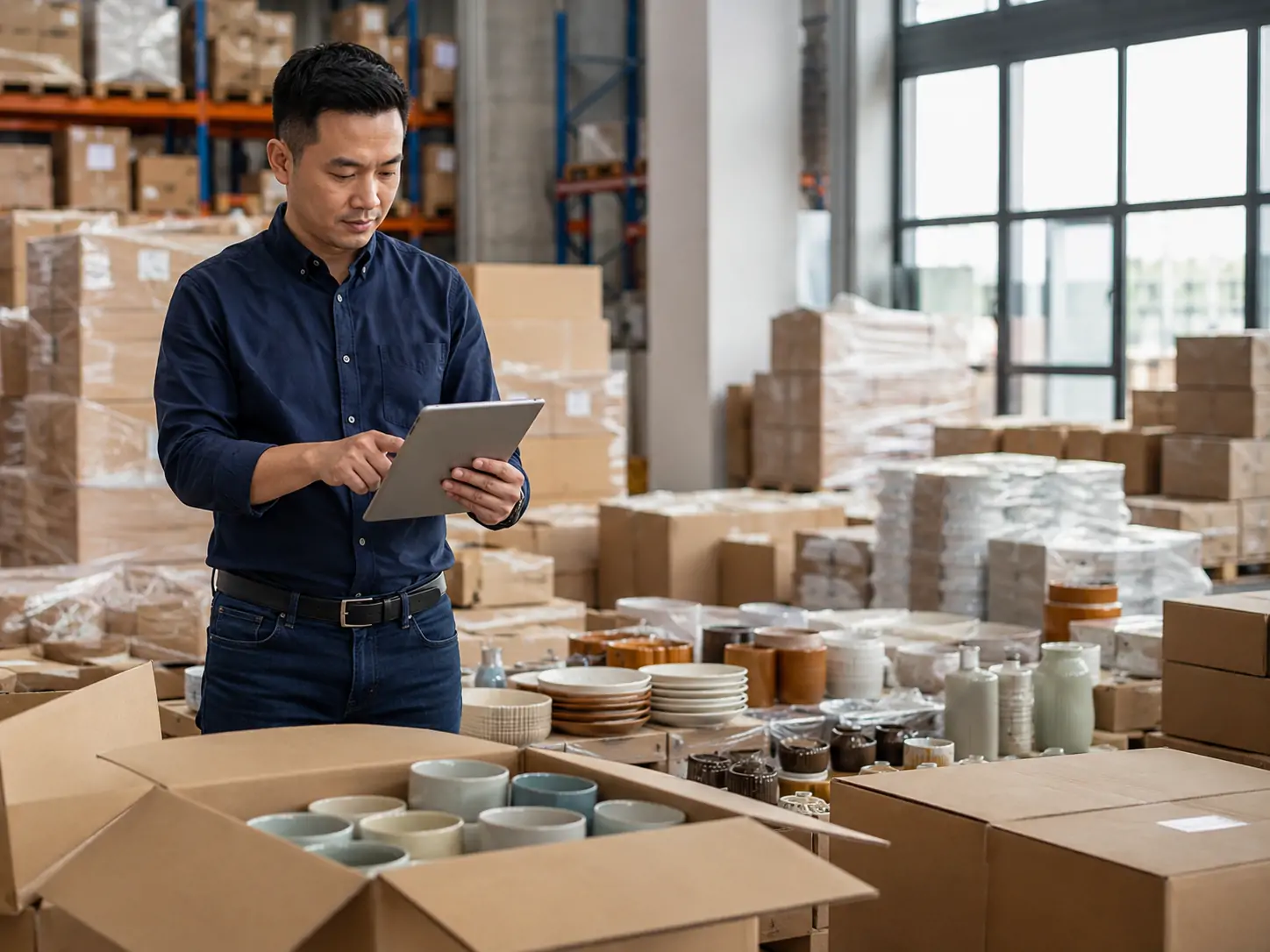 Wholesaler sourcing products from multiple Chinese suppliers