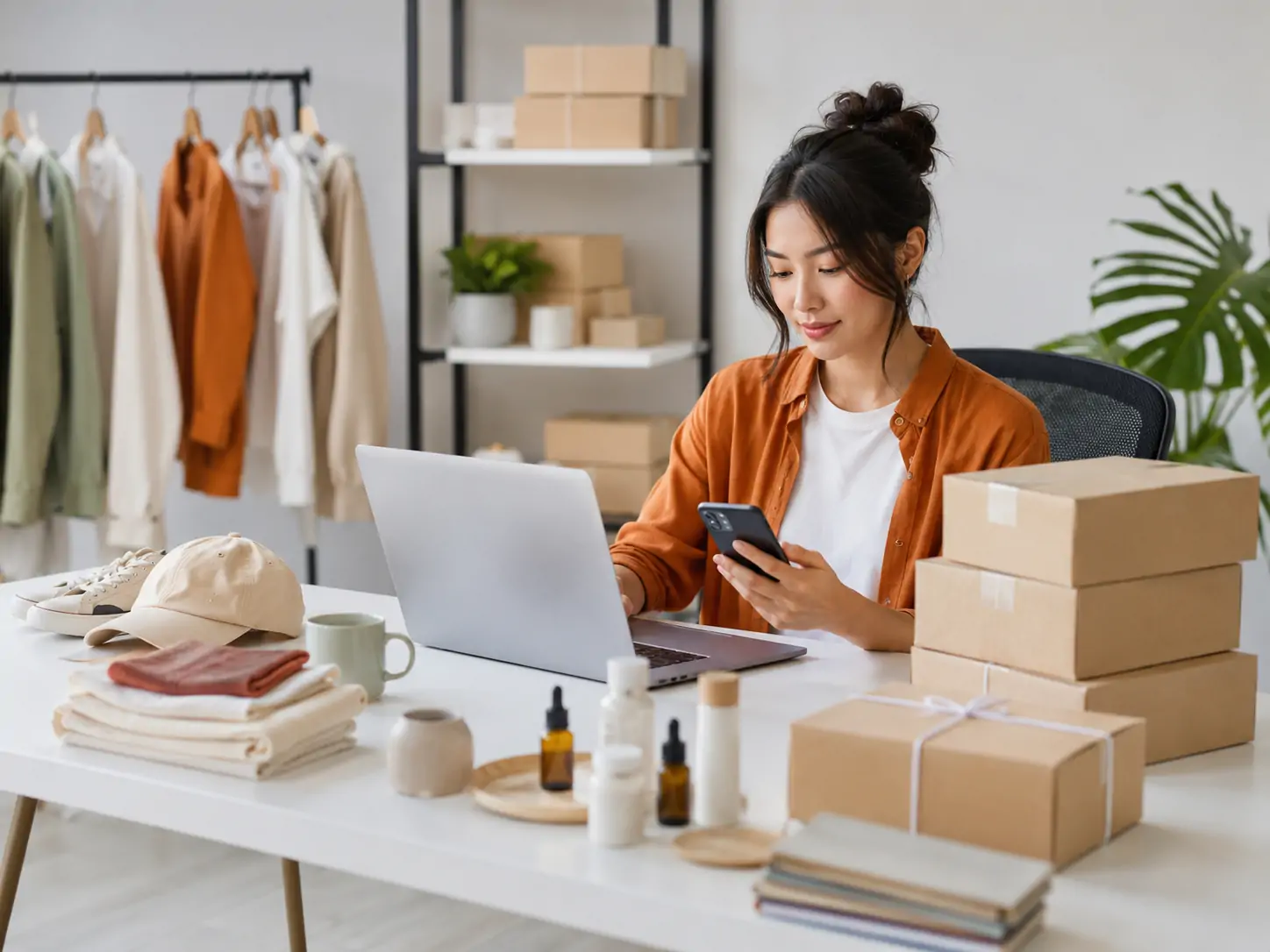 E-commerce seller sourcing products from China