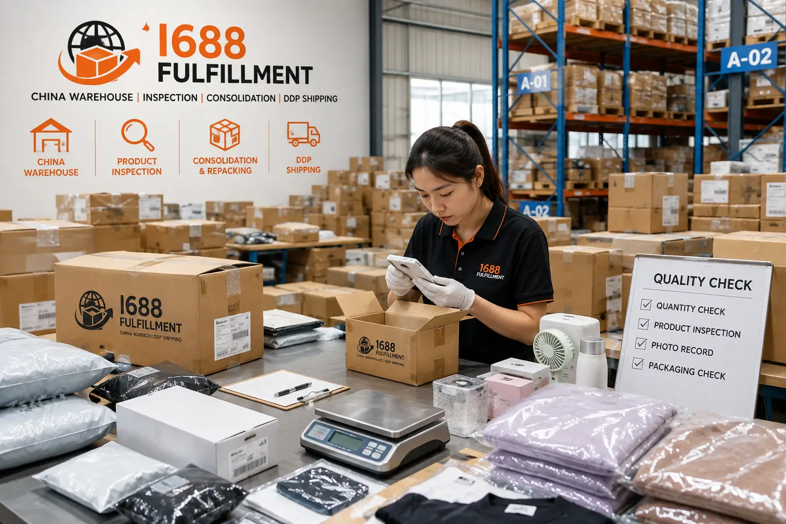 China warehouse inspection and fulfillment service